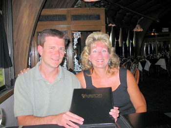 Susan and Fred at Ellington's Jazz Bar & Restaurant