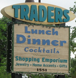 Trader's Restaurant on Sanibel Island